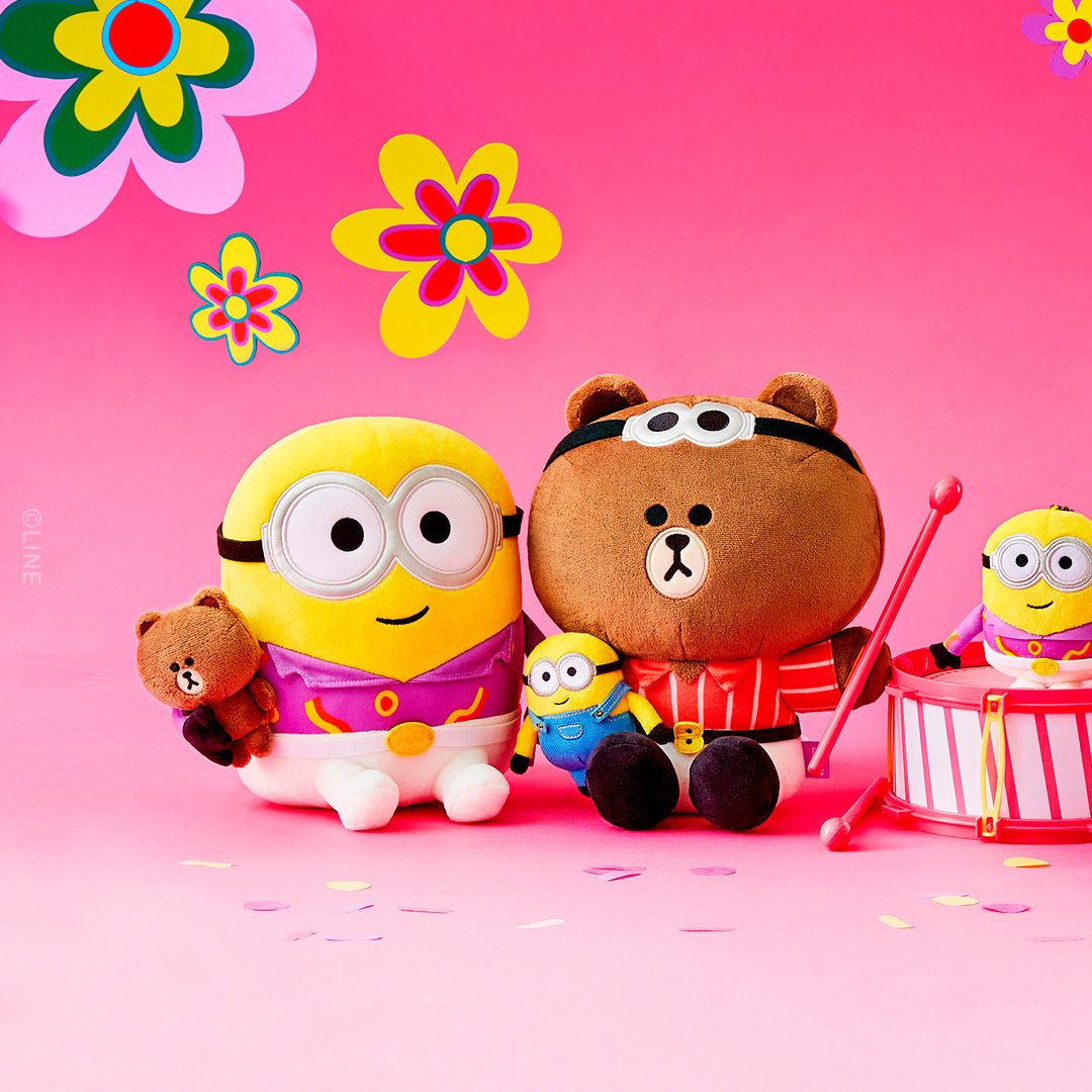LINE FRIENDS X MINIONS 聯名第二波 LINE FRIENDS商城